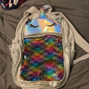 Unicorn book bag!